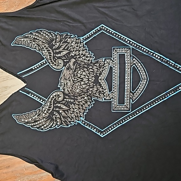 Harley Davidson Rhinestone Tank - Picture 2 of 4